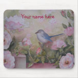 Tapete do rato do jardim do primavera mouse pads