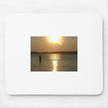 Tapete do rato do por do sol mousepads