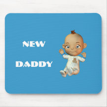Tapete do rato novo do bebé do pai mouse pads