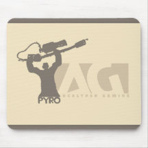 Tapete do rato Pyro do AG Mousepad