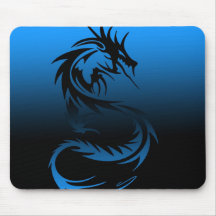 tapete do rato tribal do dragão mousepad