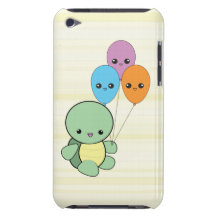 Tartaruga de Kawaii com capa do ipod touch dos bal Capas iPod Touch Case-Mate