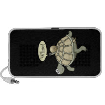 Tartaruga e caracol "Whee!" auto-falante Caixinha De Som Para iPod