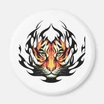 tatuagem tribal do tigre imã