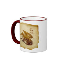 Taza dragón chino