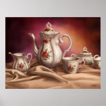 Tea party poster