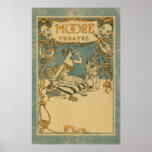 Teatro de Moore, Seattle, Washington Poster