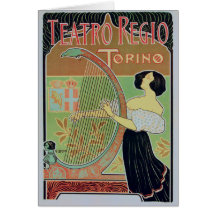 Teatro REGIO Torino (teatro real) Cartoes