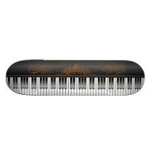 Teclado de piano skateboard