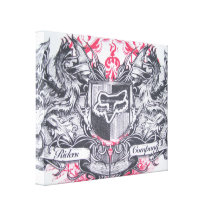 tela-foxracing-BCMshop Impressão De Canvas Envolvidas