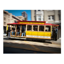 Teleférico da rua de Powell Cartões Postais