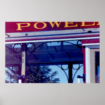 Teleférico da rua de Powell Posters