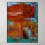 TELHADO - POSTER ABSTRATO