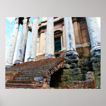 Templo do POSTER de Antoninus e de Faustina