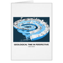 Tempo Geological na perspectiva (idade Geological) Cartao