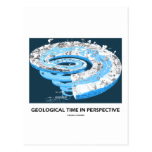 Tempo Geological na perspectiva (idade Geological) Cartoes Postais