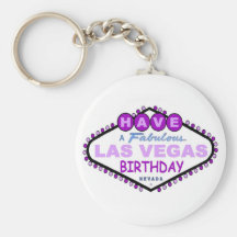 Tenha um chaveiro fabuloso do aniversário de Las V