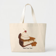 Tentações doces bolsa de lona
