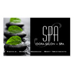 Termas e modelo de cartão de negócios da massagem cartoes de visitas