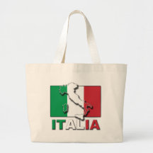 Terra da bandeira de Italia Bolsas