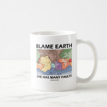 Terra da culpa tem muitas falhas (a tectônica de p caneca