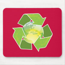 Terra Mousepad do reciclar