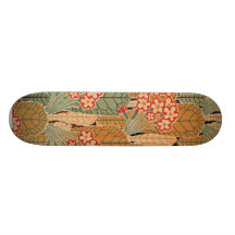 Teste padrão #1 de Nouveau da arte Skate Boards