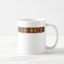 Teste padrão africano caneca