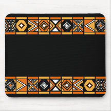 Teste padrão africano mouse pads