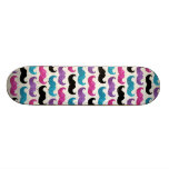 Teste padrão bling colorido do bigode (brilho do f skate