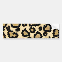 Teste padrão, Brown e preto do impressão do leopar Adesivo