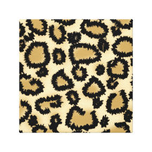 Teste padrão, Brown e preto do impressão do leopar Impressão De Canvas Esticadas