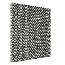 Teste padrão de aço da malha do metal (falso) impressão de canvas esticadas