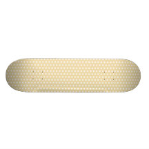 Teste padrão de bolinhas bege e branco. Manchado Skates