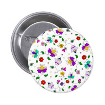 teste padrão de flor de roda colorido Arménio-insp Pins