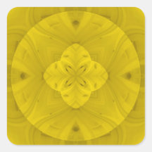 Teste padrão de madeira abstrato amarelo adesivos quadrados