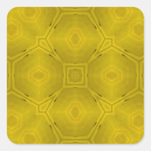 Teste padrão de madeira abstrato amarelo adesivo quadrado