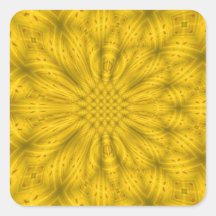 Teste padrão de madeira abstrato amarelo adesivo quadrado