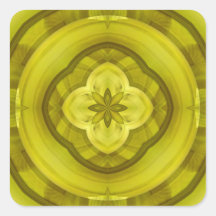 Teste padrão de madeira abstrato amarelo adesivo quadrado