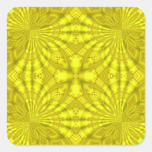 Teste padrão de madeira abstrato amarelo adesivo quadrado
