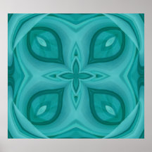 Teste padrão de madeira azul abstrato pôsteres