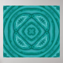 Teste padrão de madeira azul abstrato posters