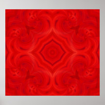 Teste padrão de madeira vermelho moderno pôsteres