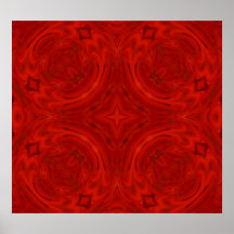 Teste padrão de madeira vermelho moderno posters