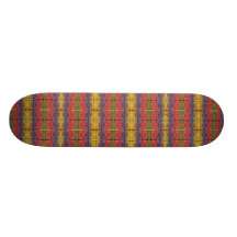 Teste padrão do arco-íris skate