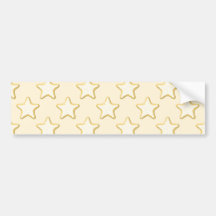 Teste padrão dos biscoitos da estrela. Creme e ama Adesivo
