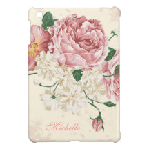 Teste padrão floral do rosa elegante do vintage