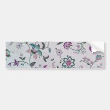 Teste padrão floral elegante do vintage adesivo
