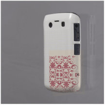 Teste padrão gasto do vintage e chique floral capa blackberry bold
