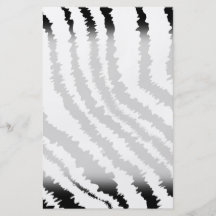 Teste padrão preto do impressão da zebra panfleto personalizado